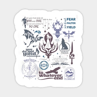 Bookish Retro Novel Sticker